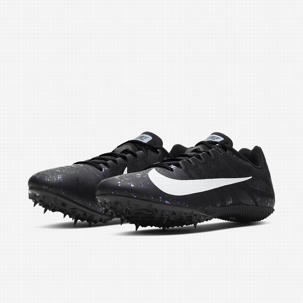 Bezecke Topanky Nike Zoom Rival S 9 Damske Čierne Indigo Biele | SK142376