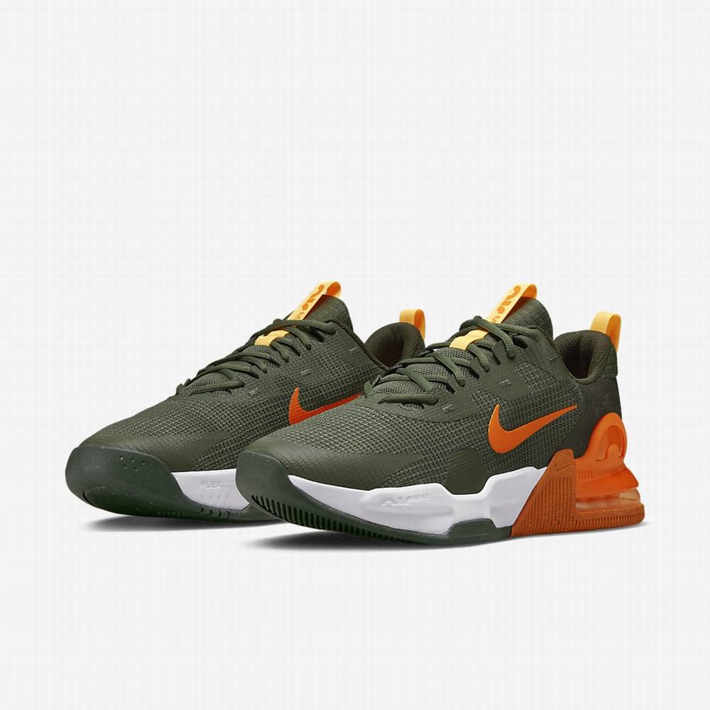 Botasky Nike Air Max Alpha Trainer 5 Panske Hnedožltý Krém Oranžové | SK872095