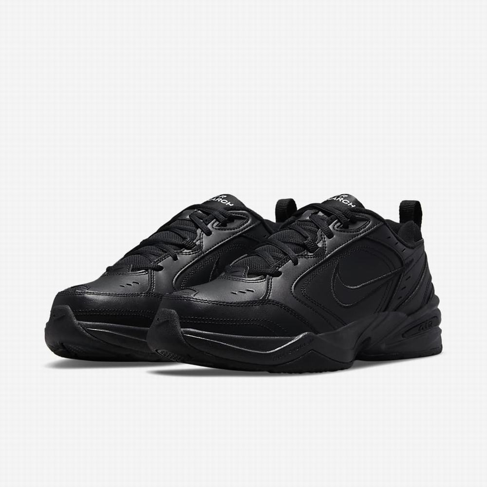 Botasky Nike Air Monarch IV (Extra Wide) Panske Čierne | SK045379