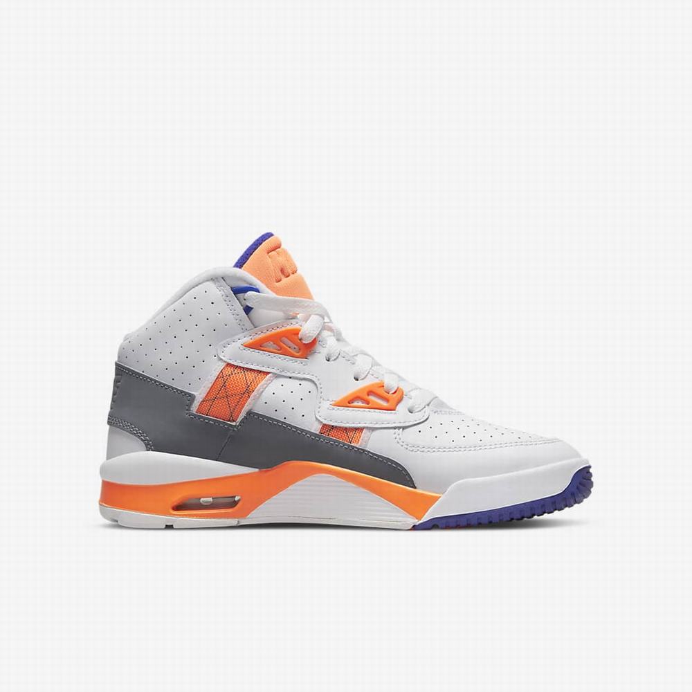 Botasky Nike Air Trainer SC Detske Biele Oranžové Modre | SK891670