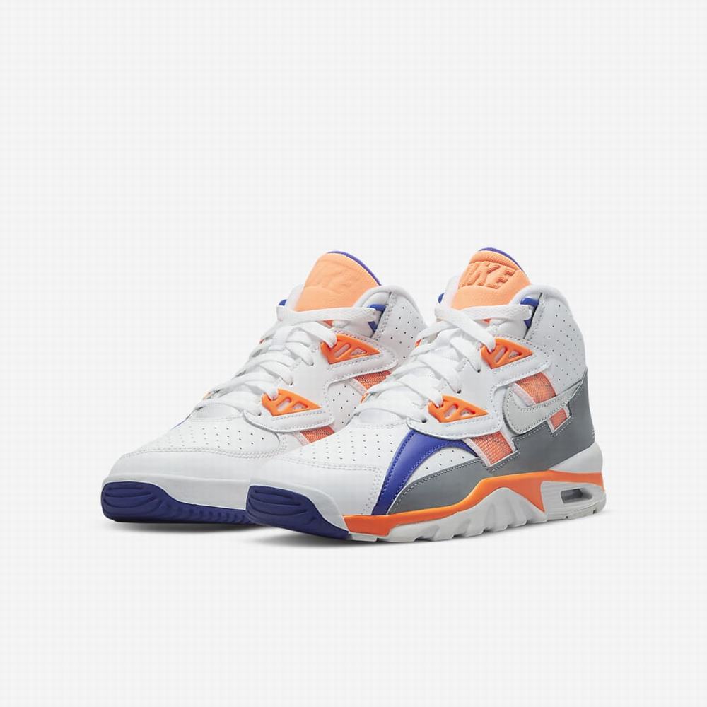 Botasky Nike Air Trainer SC Detske Biele Oranžové Modre | SK891670