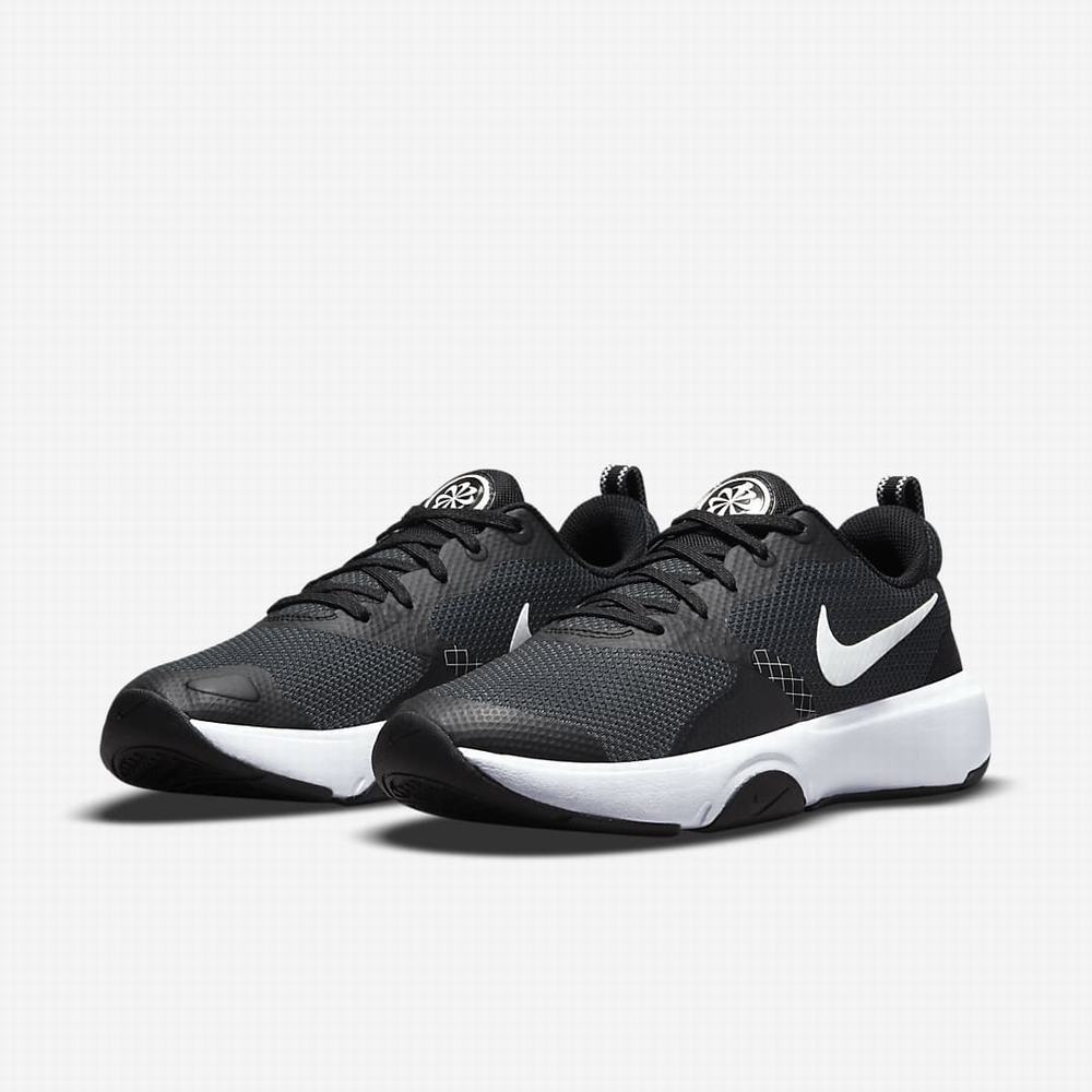 Botasky Nike City Rep TR Damske Čierne Tmavo Siva Biele | SK057492