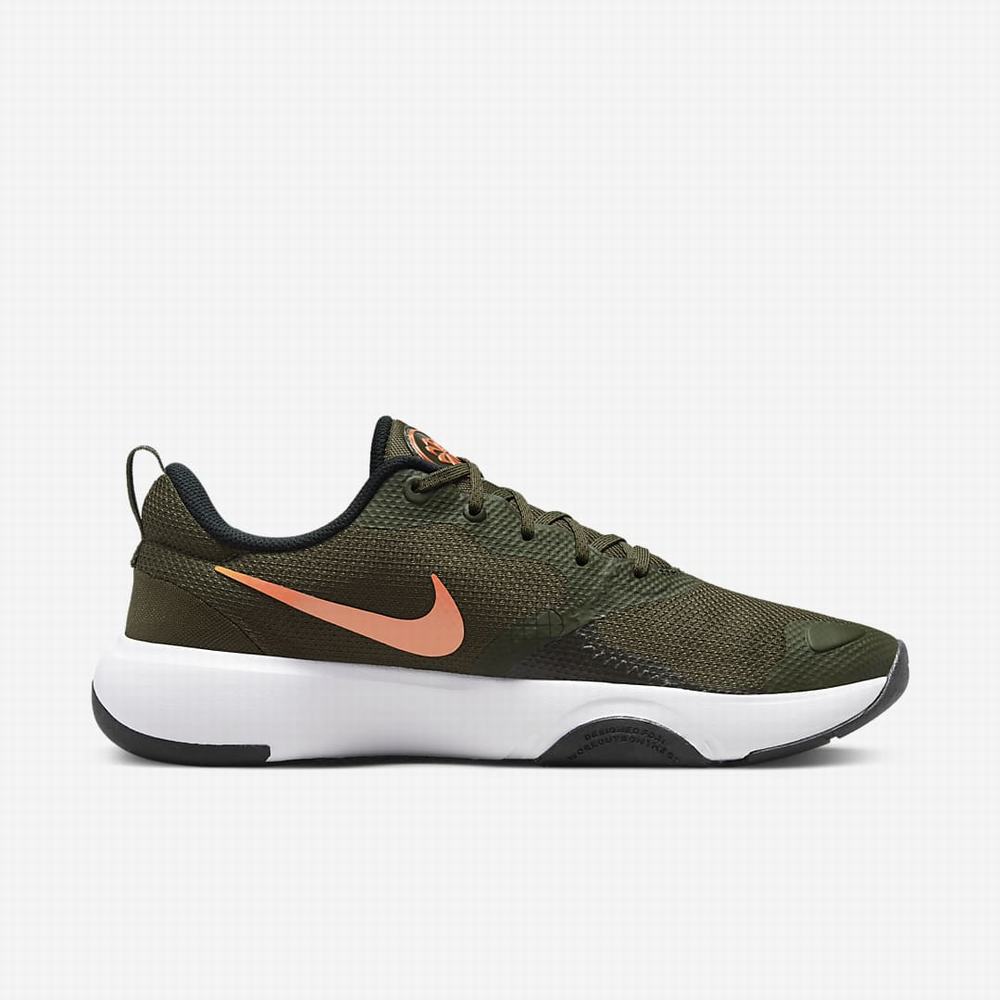 Botasky Nike City Rep TR Panske Hnedožltý Čierne Biele Oranžové | SK490218