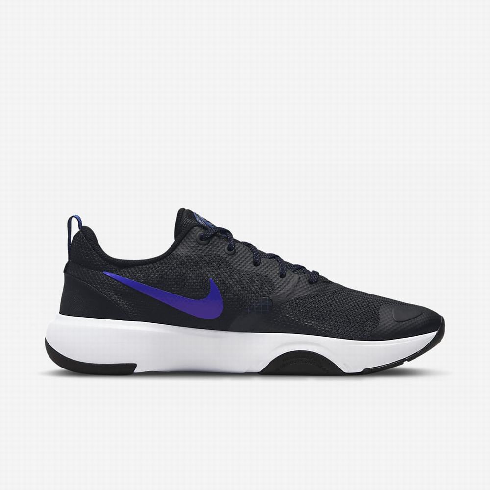 Botasky Nike City Rep TR Panske Čierne Biele Modre | SK694082