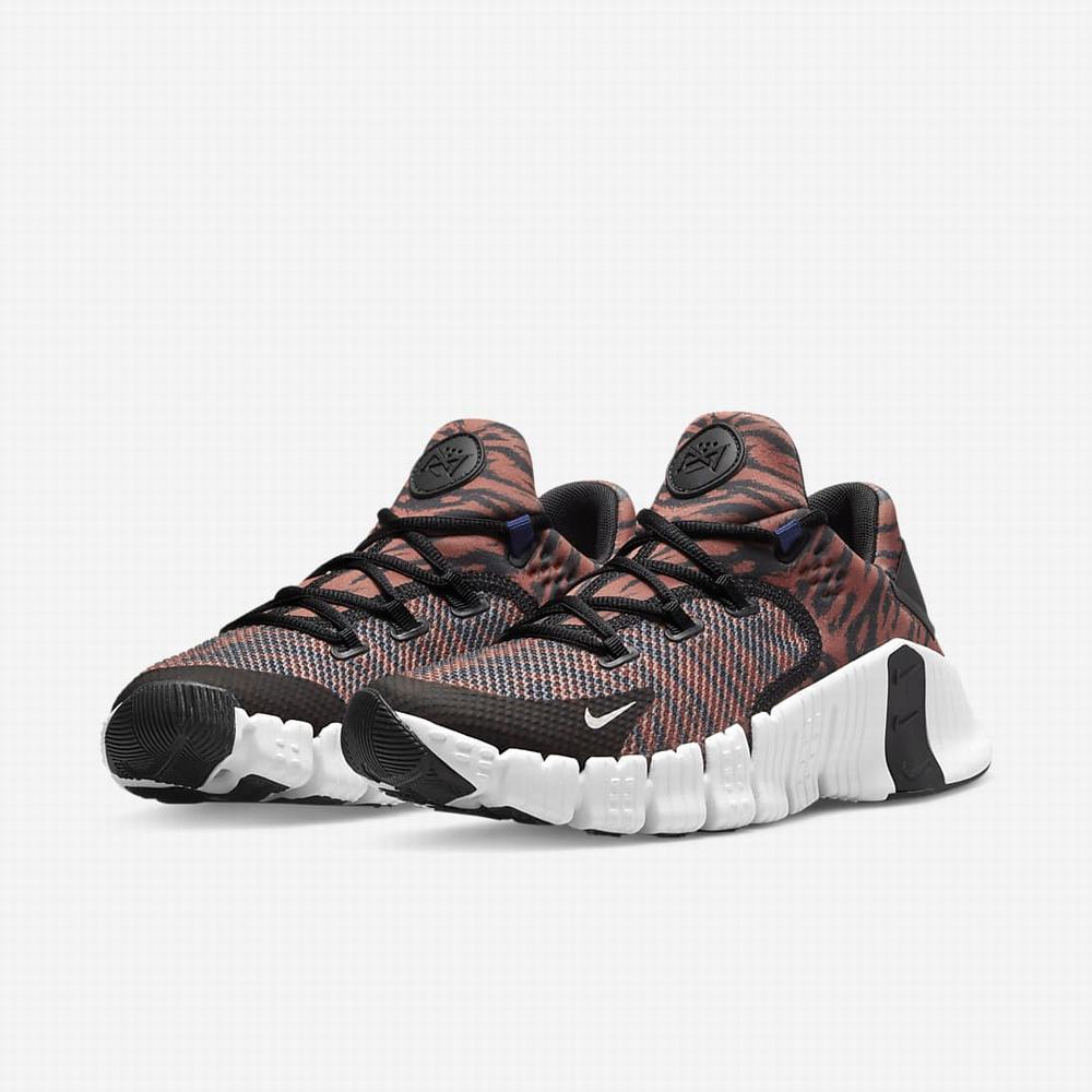 Botasky Nike Free Metcon 4 Damske Čierne Oranžové Ruzove | SK528371