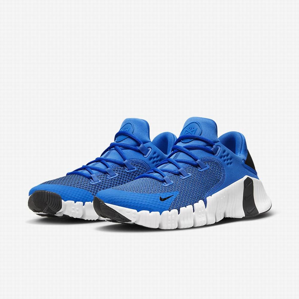 Botasky Nike Free Metcon 4 Panske Modre Biele Čierne | SK708532