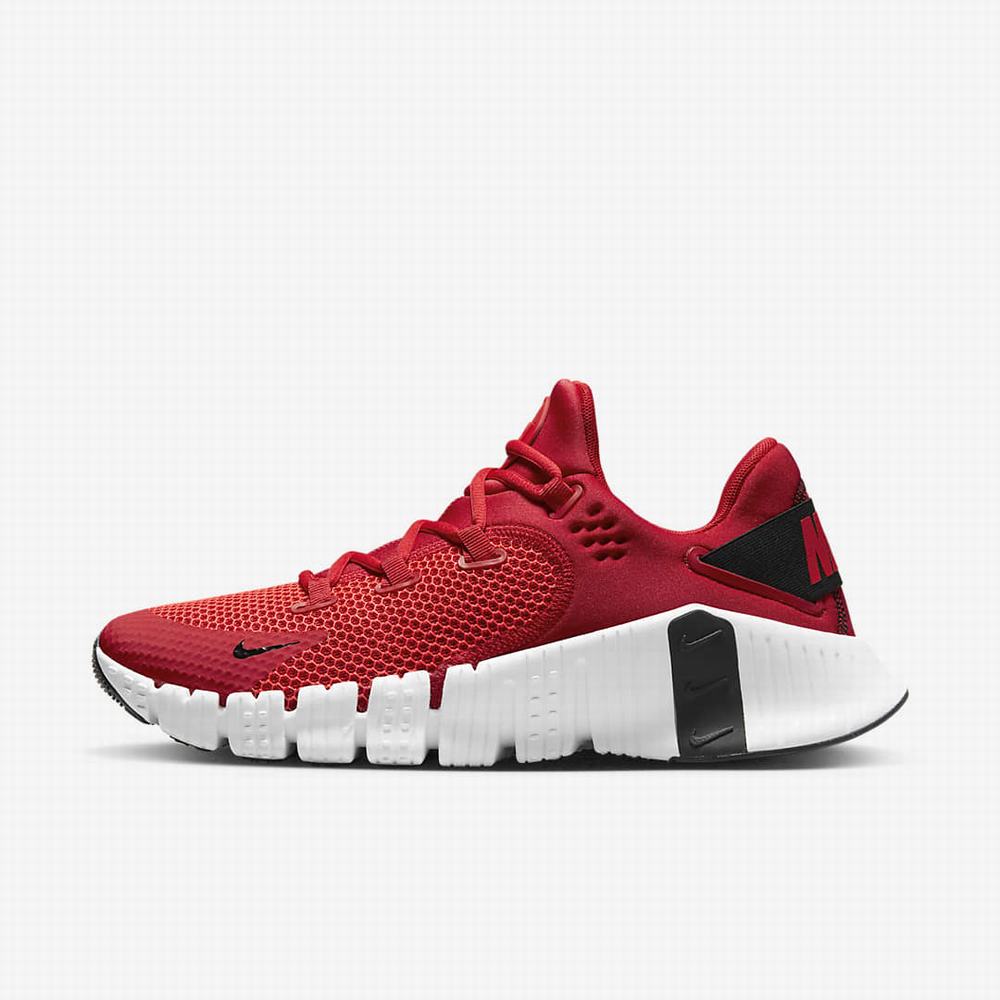 Botasky Nike Free Metcon 4 Panske Červené Biele Čierne | SK218904