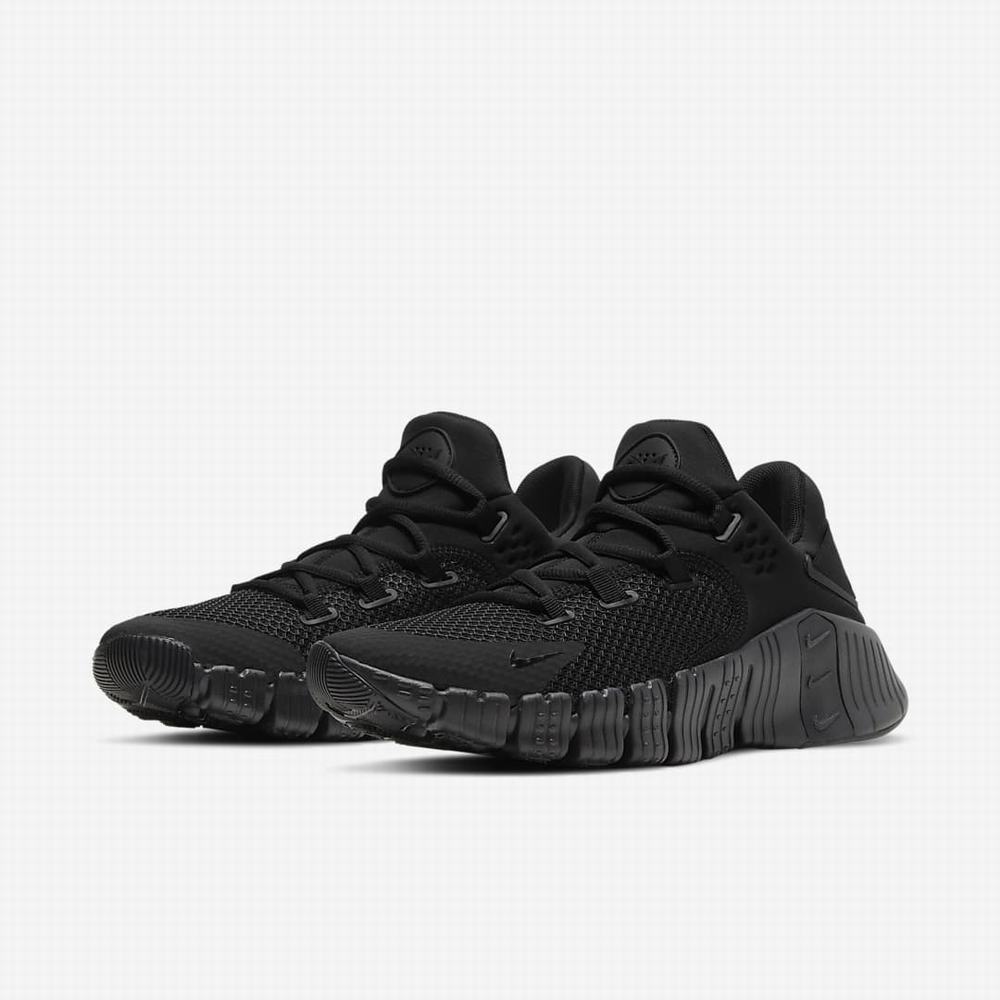 Botasky Nike Free Metcon 4 Panske Čierne | SK736428