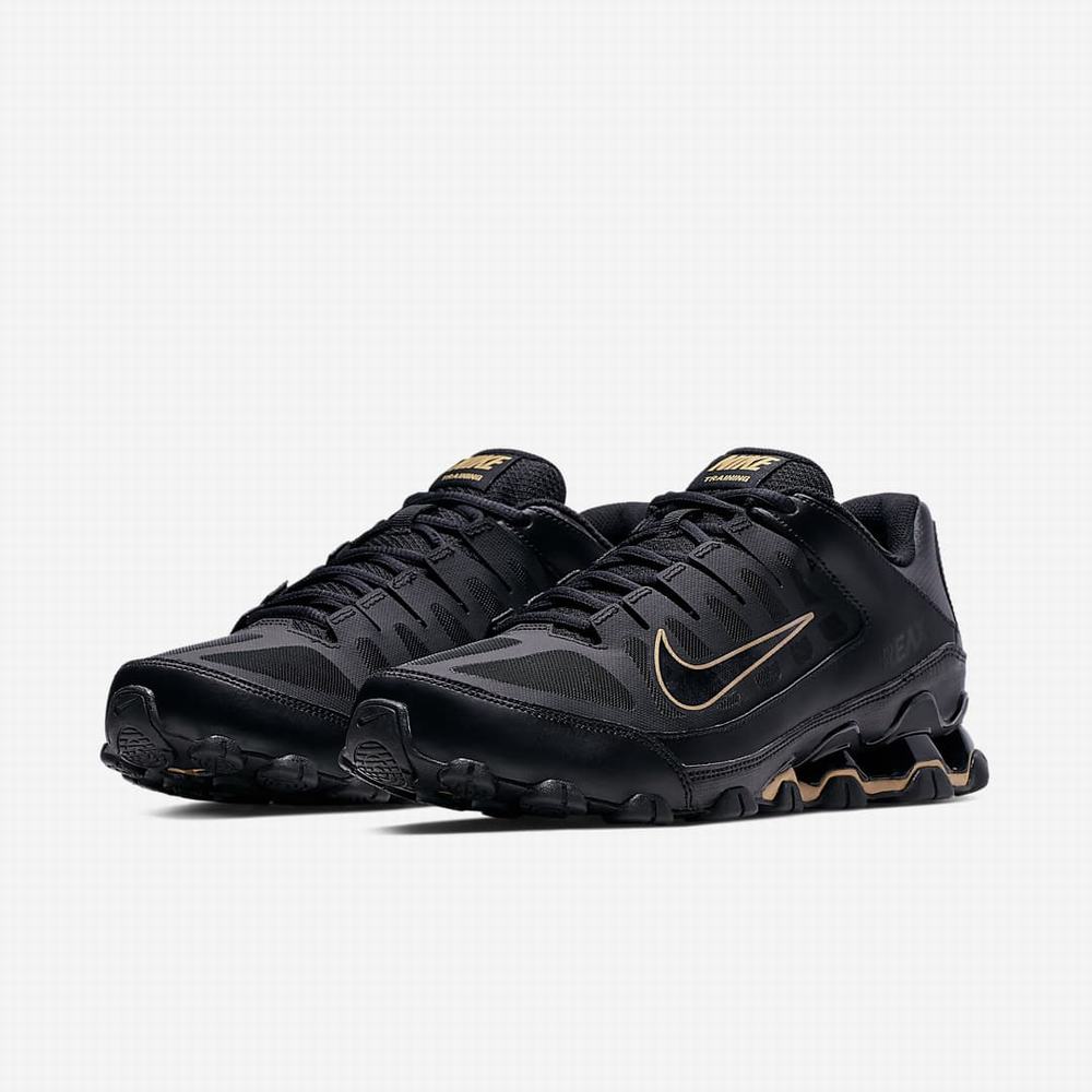 Botasky Nike Reax 8 TR Panske Čierne Metal Zlate | SK680273