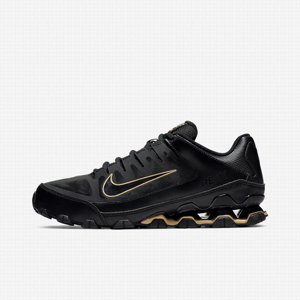 Botasky Nike Reax 8 TR Panske Čierne Metal Zlate | SK680273