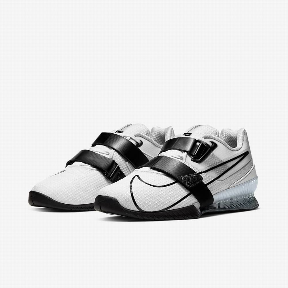 Botasky Nike Romaleos 4 Panske Biele Čierne | SK423957