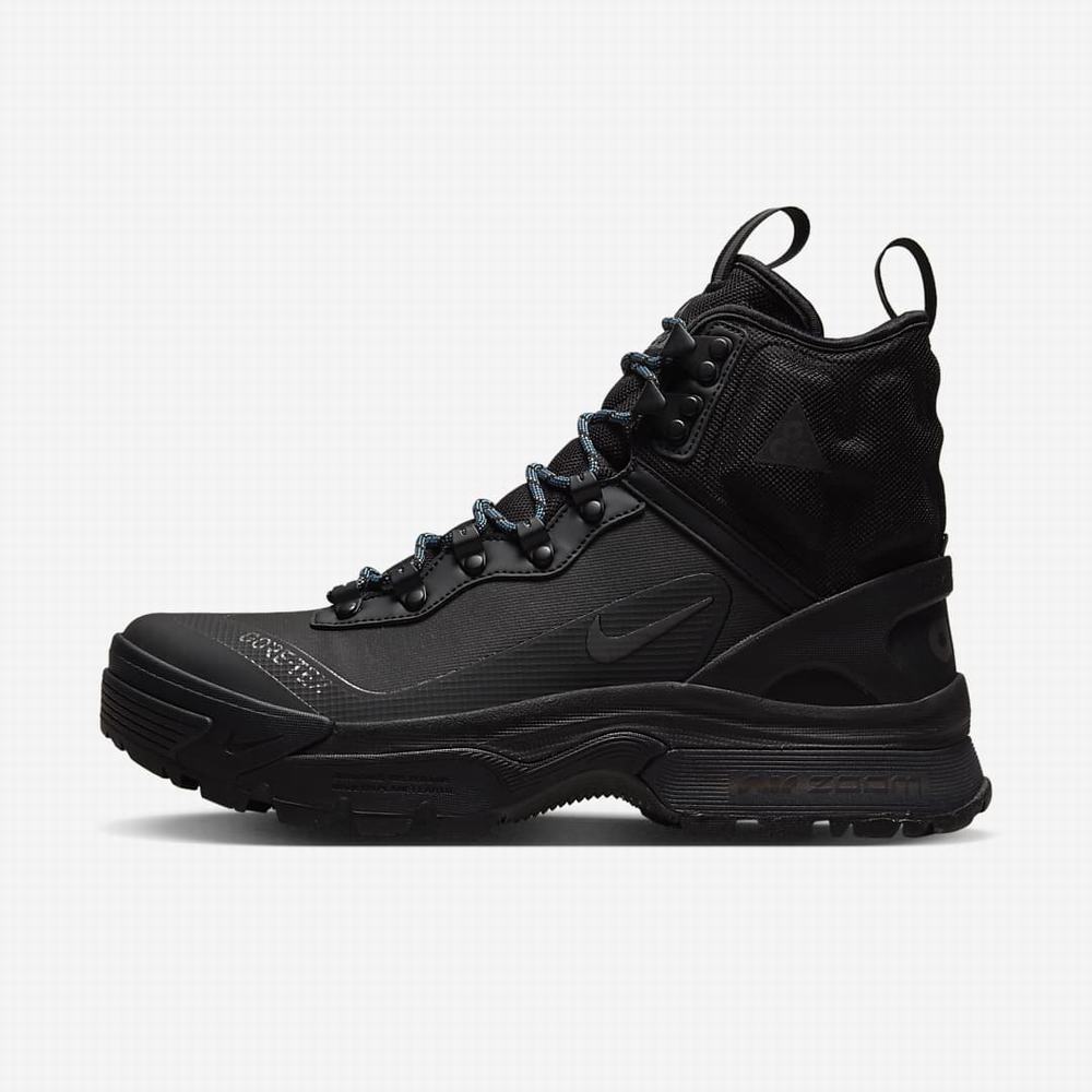 Cizmy Nike ACG Air Zoom Gaiadome GORE-TEX Panske Čierne | SK420583