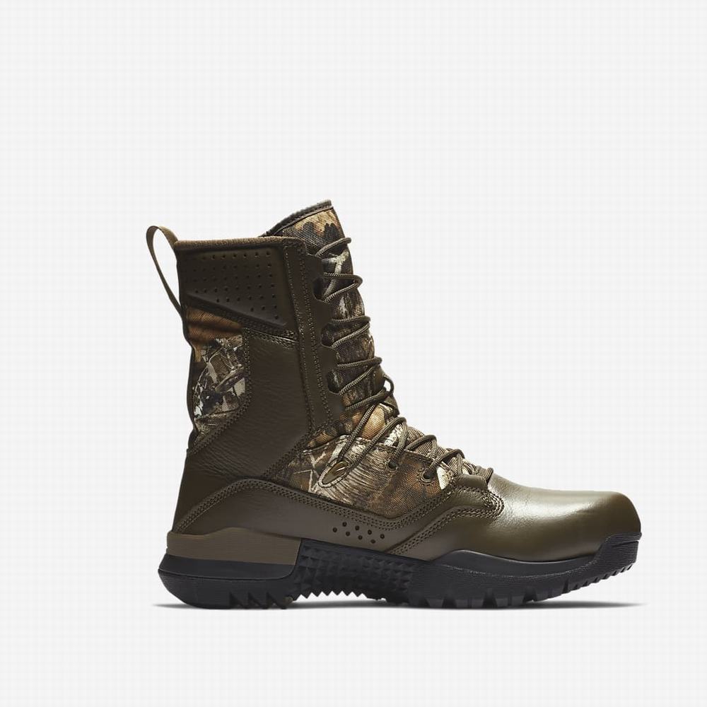 Cizmy Nike SFB Field 2 8” Realtree® GORE-TEX Outdoorove Panske Tmavo Čierne | SK307914