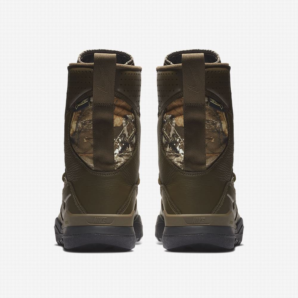 Cizmy Nike SFB Field 2 8” Realtree® GORE-TEX Outdoorove Panske Tmavo Čierne | SK307914