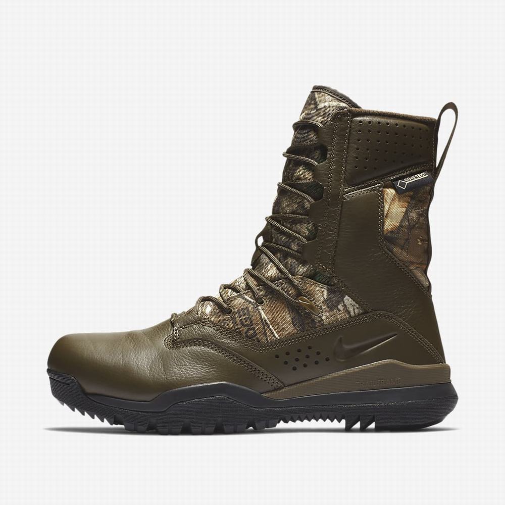 Cizmy Nike SFB Field 2 8” Realtree® GORE-TEX Outdoorove Panske Tmavo Čierne | SK307914