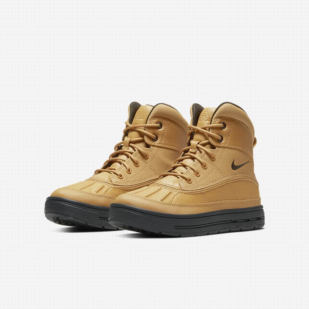 Cizmy Nike Woodside 2 High ACG Detske Hnede Čierne | SK906172