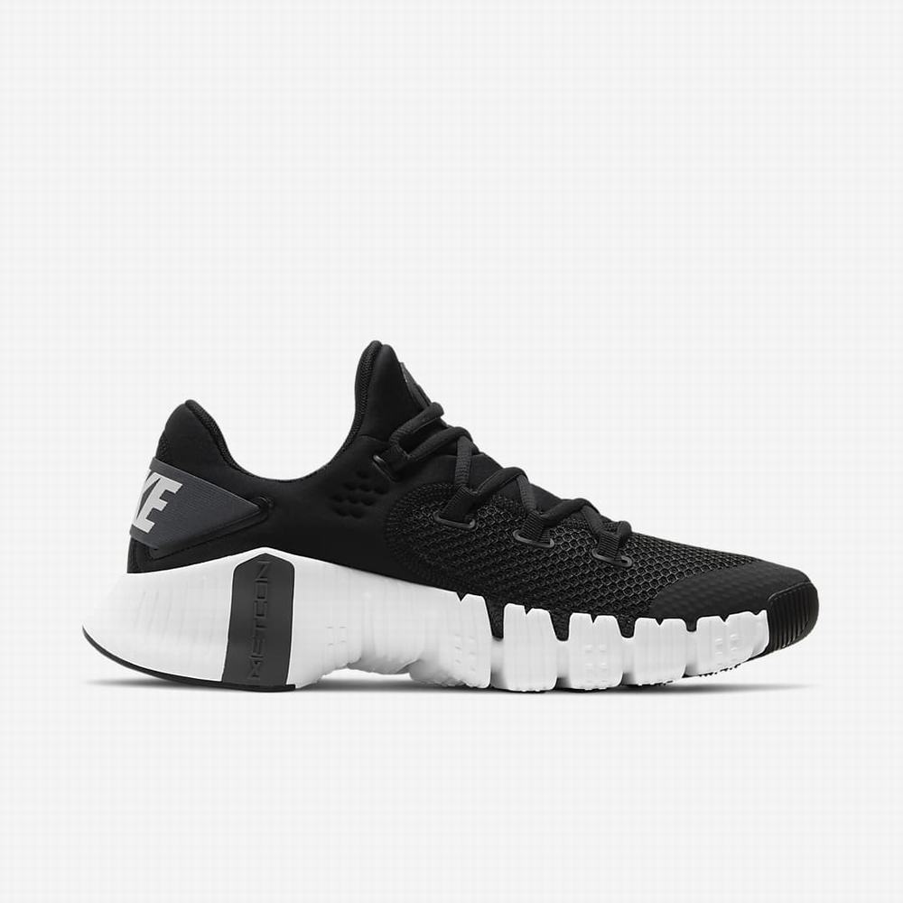 Fitness Tenisky Nike Free Metcon 4 Panske Čierne Siva Čierne | SK465380