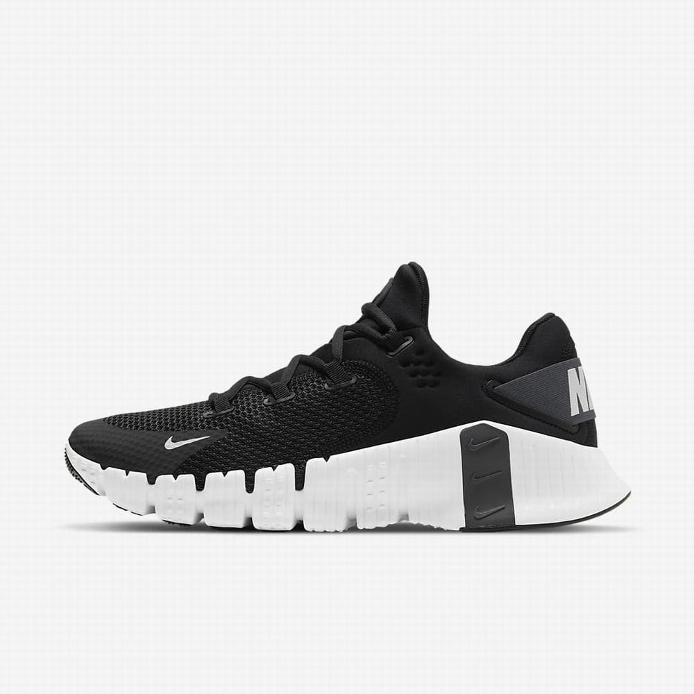 Fitness Tenisky Nike Free Metcon 4 Panske Čierne Siva Čierne | SK465380