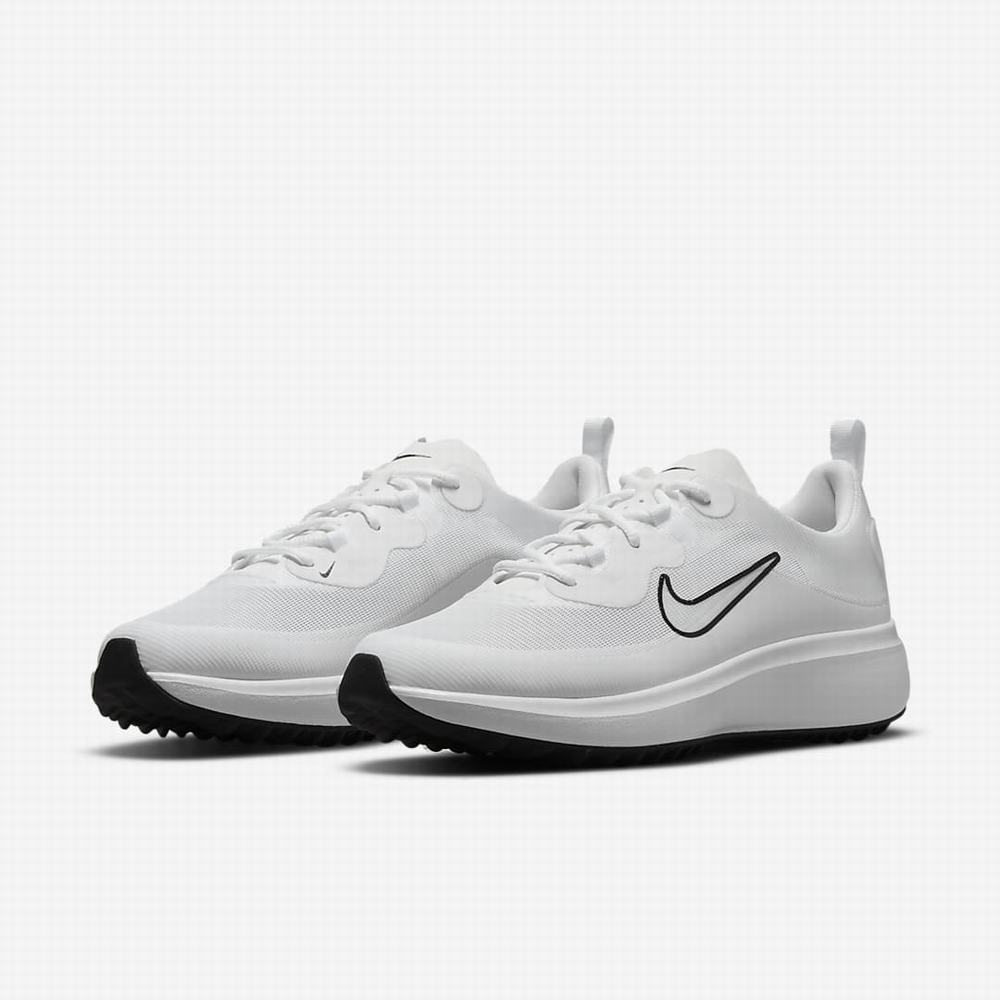 Golfove Topanky Nike Ace Summerlite Damske Biele Čierne | SK854207