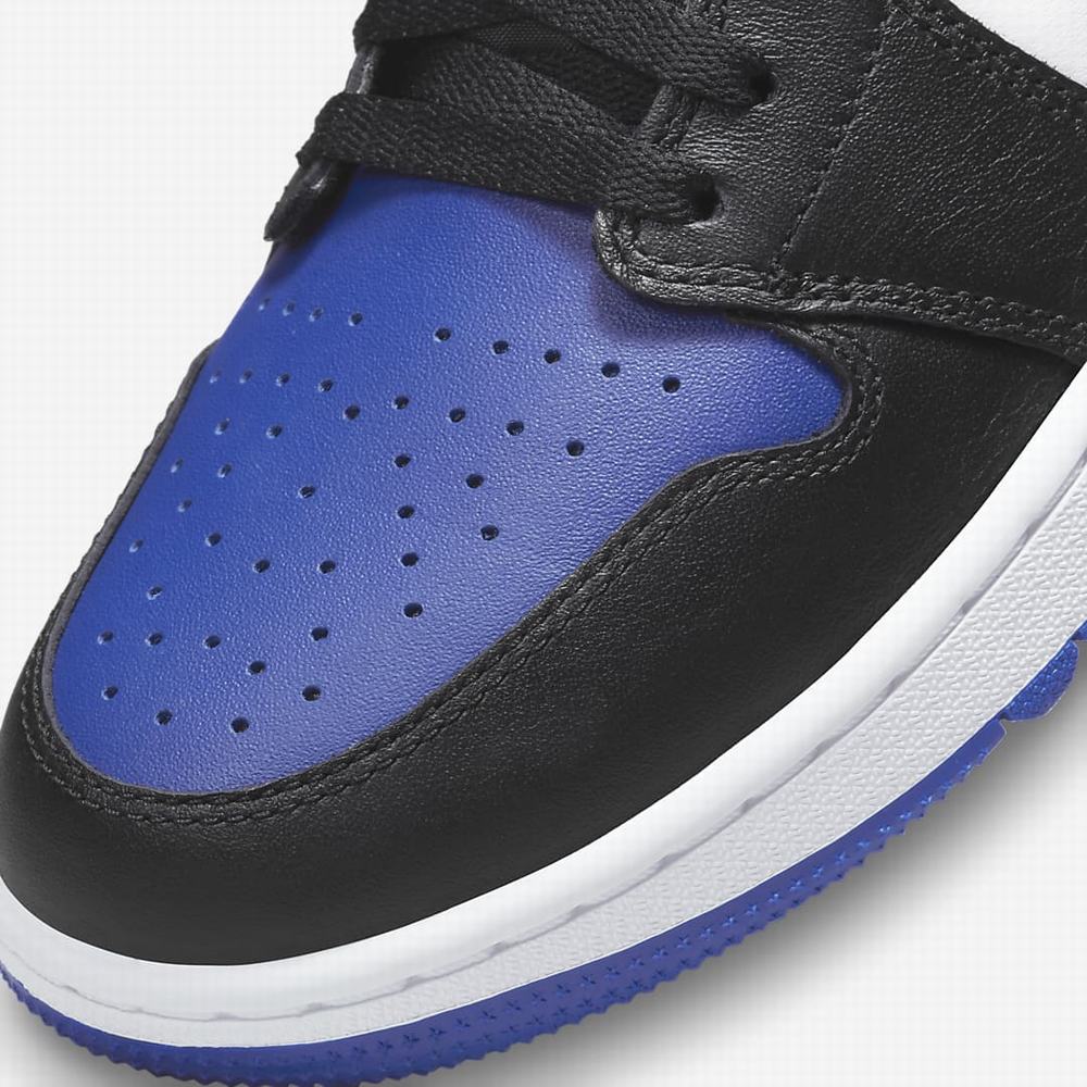 Golfove Topanky Nike Air Jordan 1 Low G Panske Biele Kráľovská Modrá Čierne | SK621485