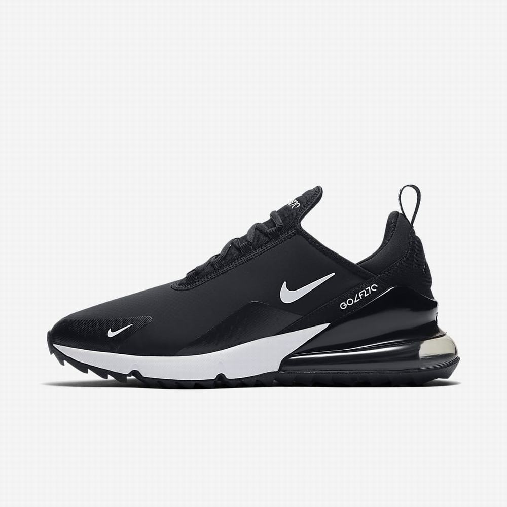 Golfove Topanky Nike Air Max 270 G Damske Čierne Biele | SK862974