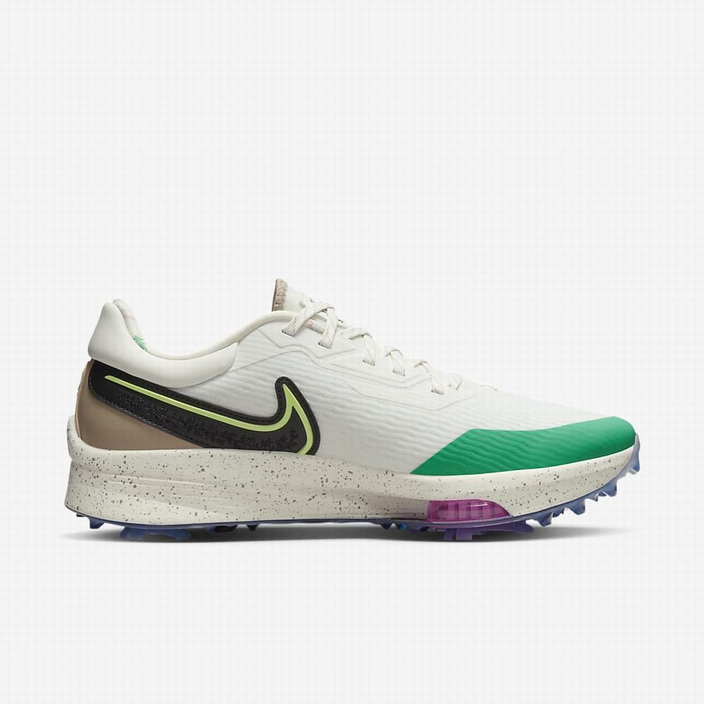 Golfove Topanky Nike Air Zoom Infinity Tour NEXT% NRG Panske Béžové Zelene Čierne | SK041932