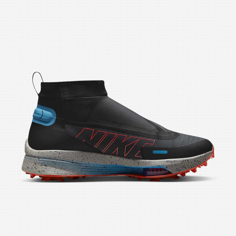 Golfove Topanky Nike Air Zoom Infinity Tour 2 Shield Panske Tmavo Siva Čierne Siva Svetlo Červené | SK053281