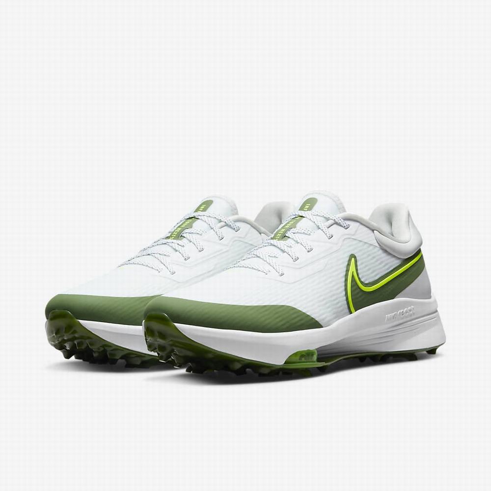 Golfove Topanky Nike Air Zoom Infinity Tour NEXT% Panske Biele Platina | SK396017