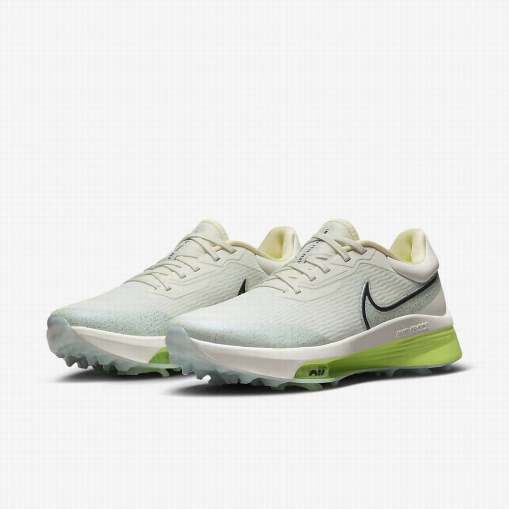 Golfove Topanky Nike Air Zoom Infinity Tour NEXT% Panske Béžové Zelene | SK613892