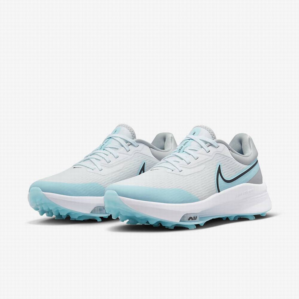 Golfove Topanky Nike Air Zoom Infinity Tour NEXT% Panske Biele Svetlo Siva Čierne | SK728419