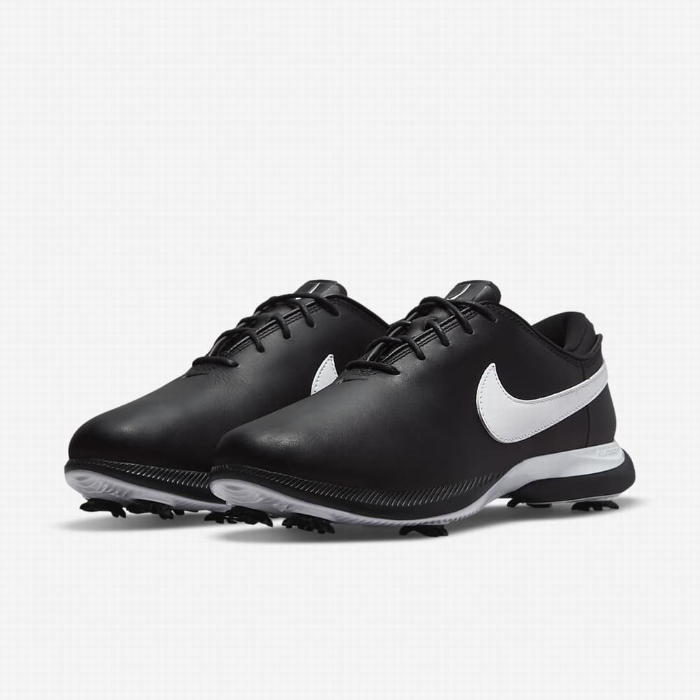 Golfove Topanky Nike Air Zoom Victory Tour 2 Panske Čierne Biele | SK073481