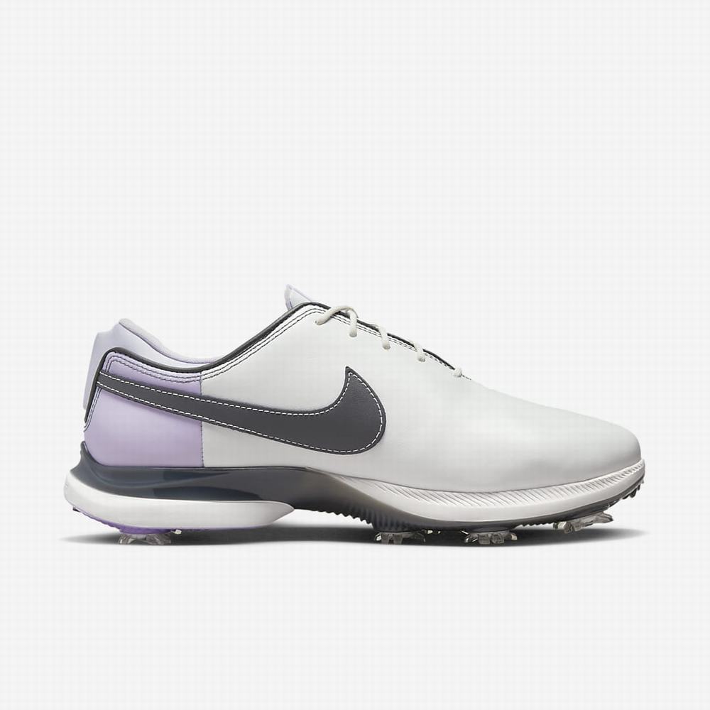 Golfove Topanky Nike Air Zoom Victory Tour 2 Panske Biele Nachový Siva | SK580326