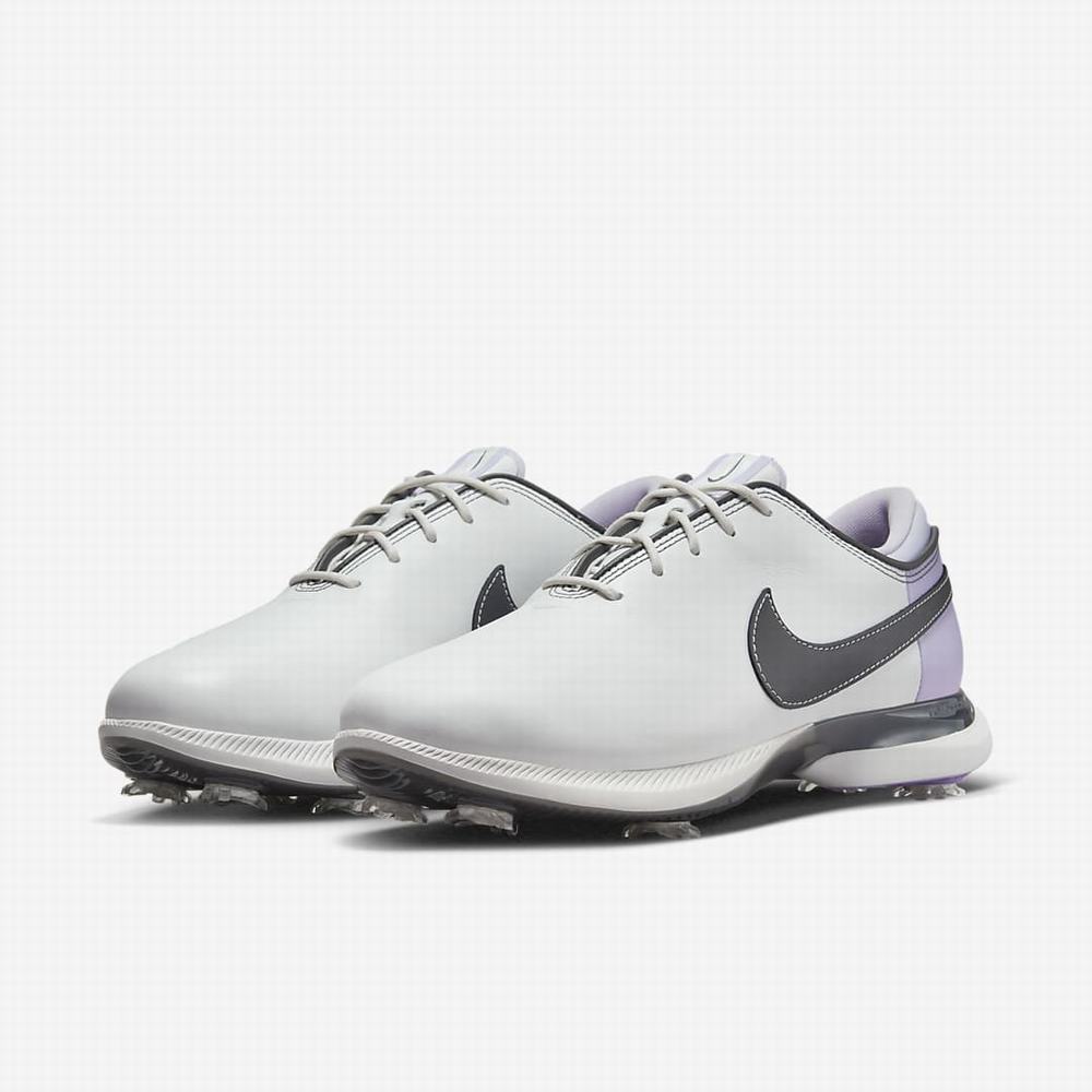 Golfove Topanky Nike Air Zoom Victory Tour 2 Panske Biele Nachový Siva | SK580326