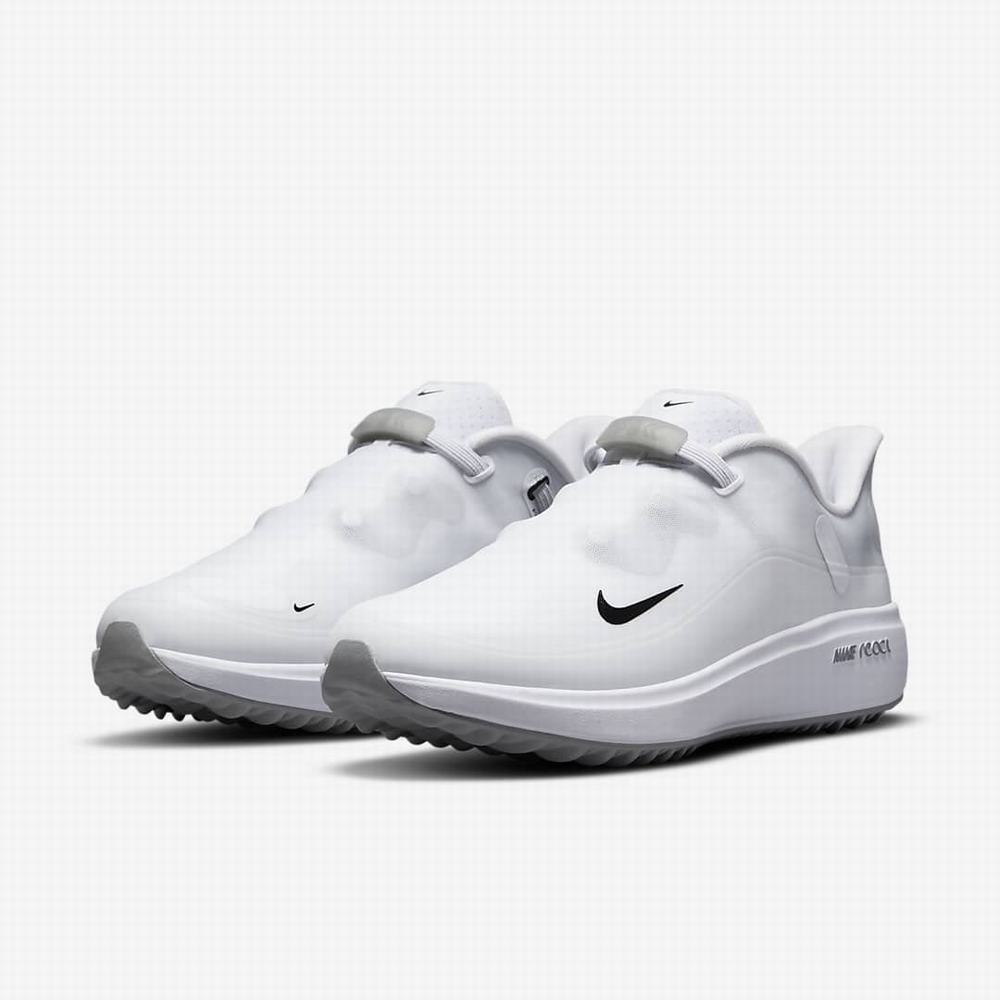 Golfove Topanky Nike React Ace Tour Damske Biele Svetlo Siva Čierne | SK731890