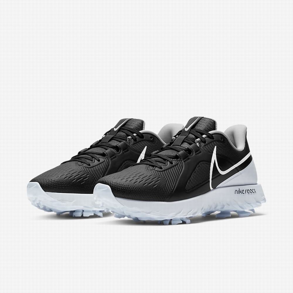 Golfove Topanky Nike React Infinity Pro Damske Čierne Metal Platina Biele | SK295678