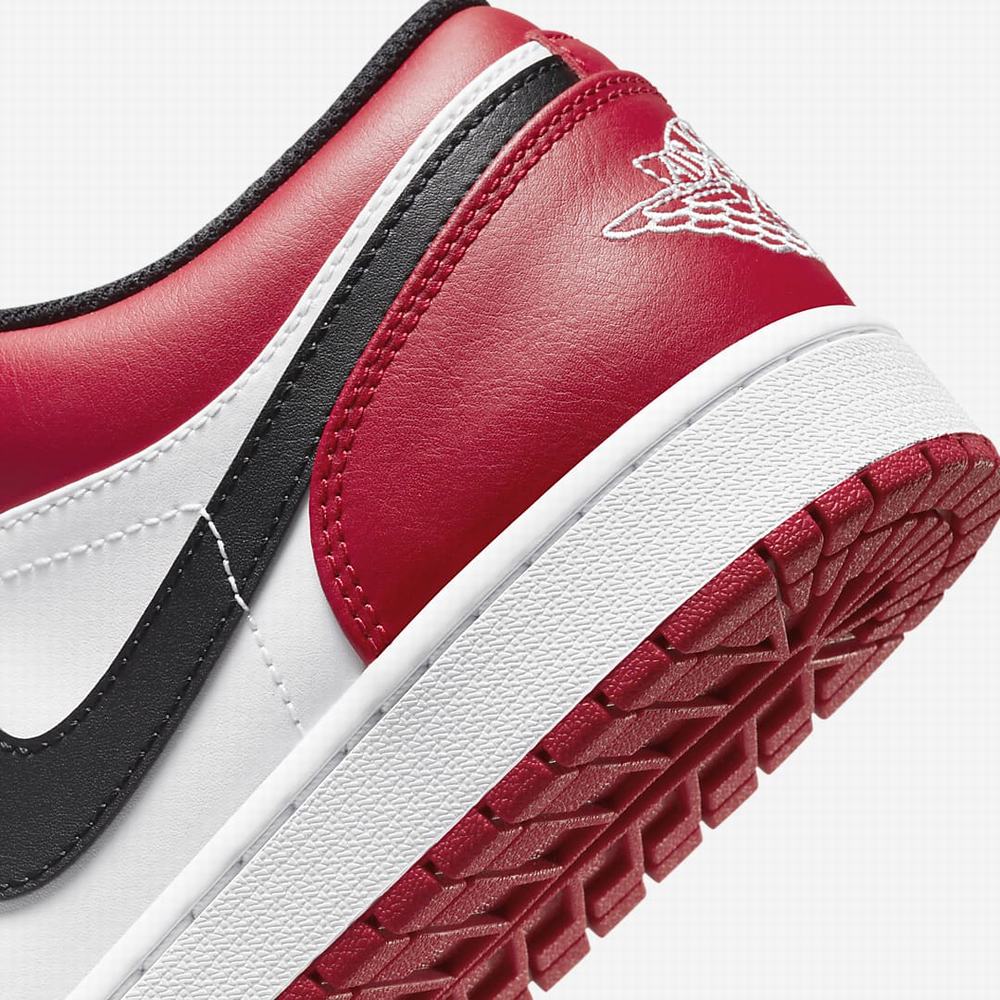 Jordan Tenisky Nike Air Jordan 1 Low Panske Červené Čierne Biele | SK925087