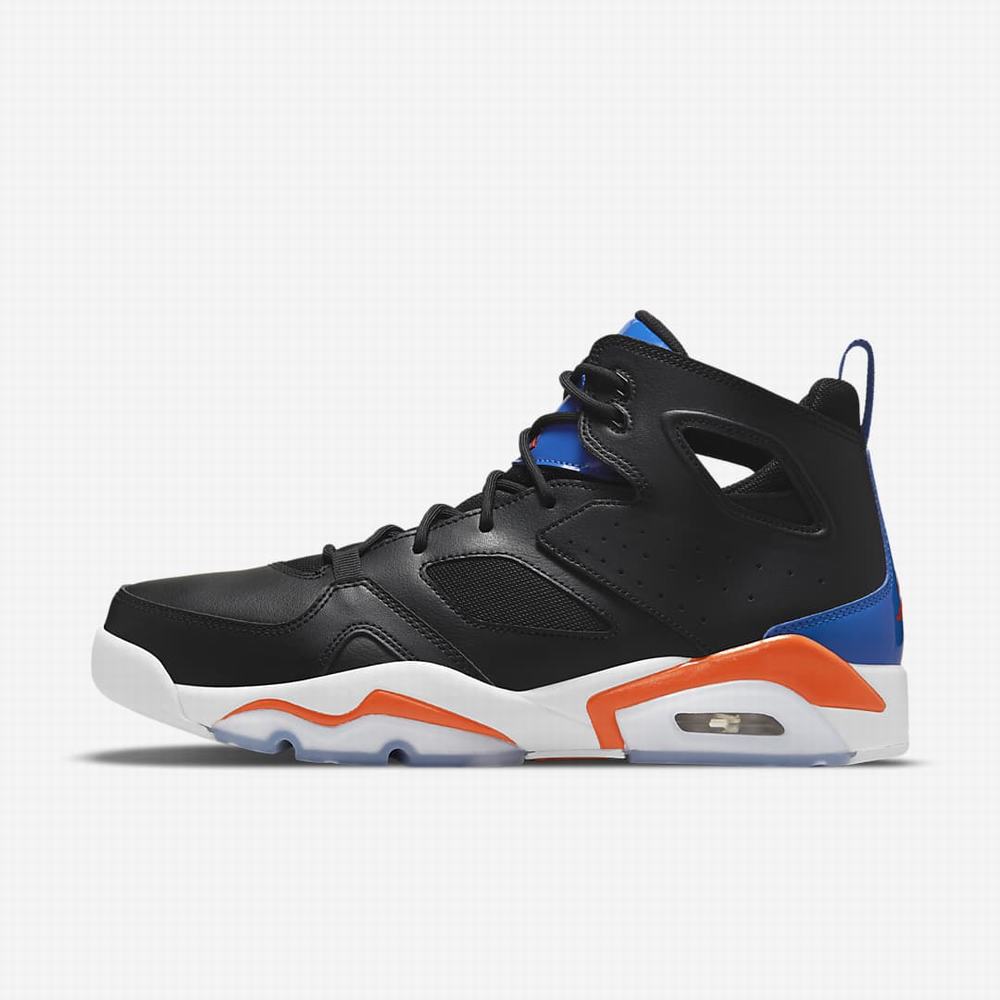 Jordan Tenisky Nike Jordan Flight Club \'91 Panske Čierne Kráľovská Modrá Biele Oranžové | SK865437