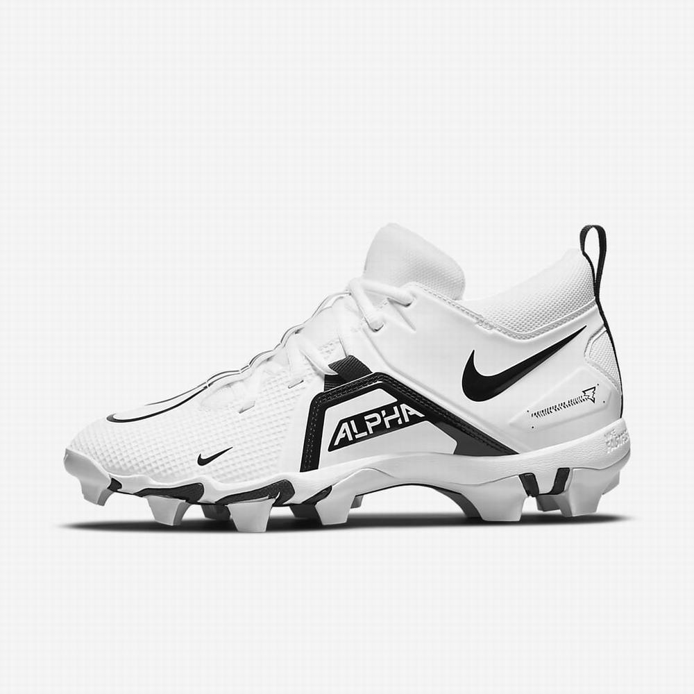 Kopačky Nike Alpha Menace 3 Shark Panske Biele Čierne | SK086517