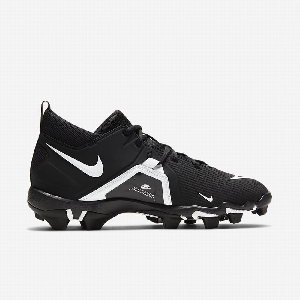 Kopačky Nike Alpha Menace 3 Shark Panske Čierne Biele | SK175406