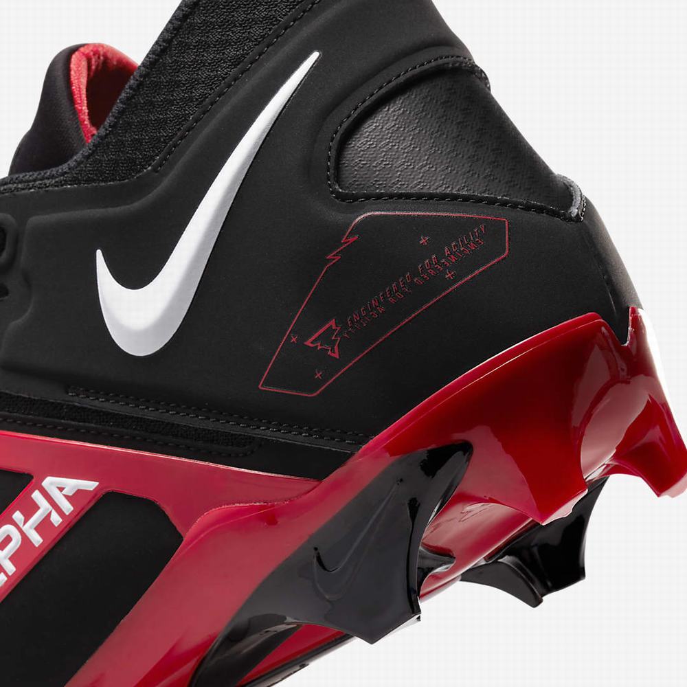 Kopačky Nike Alpha Menace Pro 3 Panske Čierne Červené Biele | SK067249