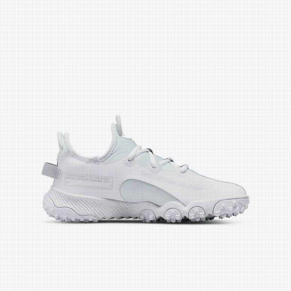 Kopačky Nike Future Field Detske Biele Platina Zelene Platina | SK590246