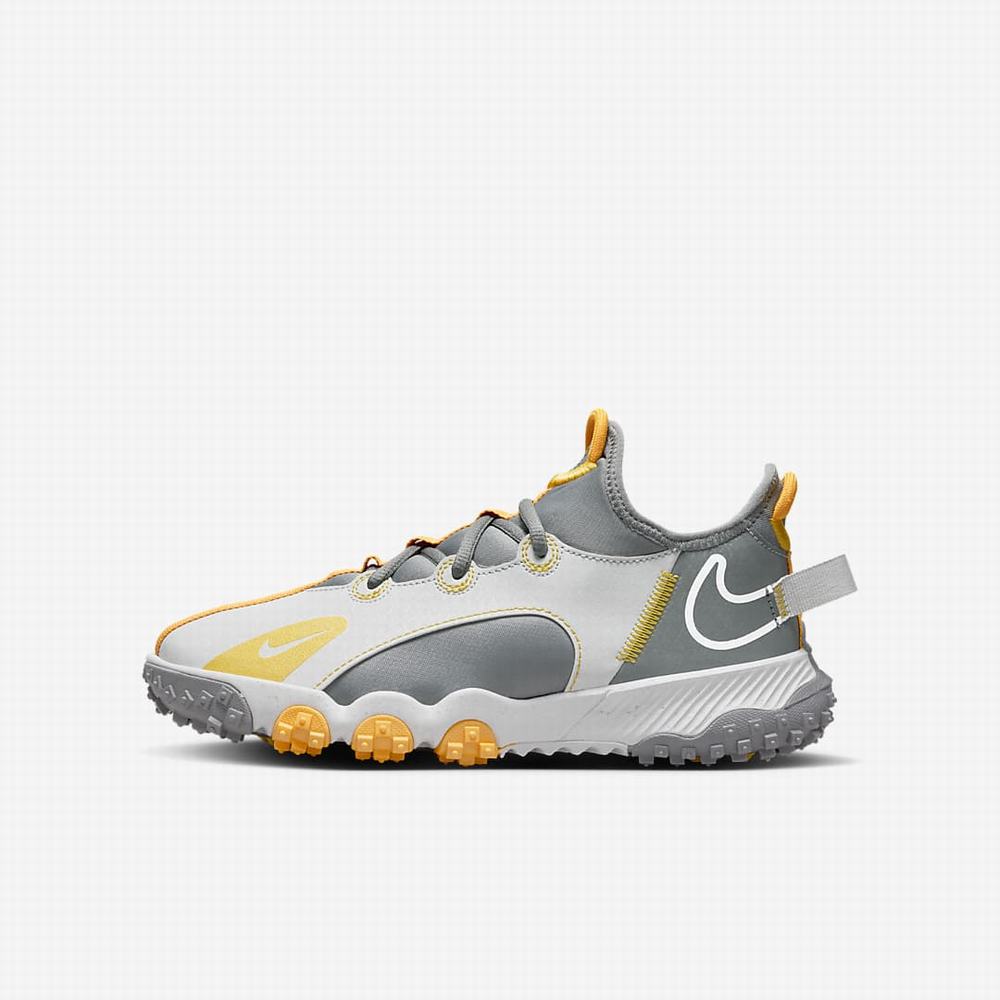 Kopačky Nike Future Field Detske Siva Oranžové Žlté | SK749365