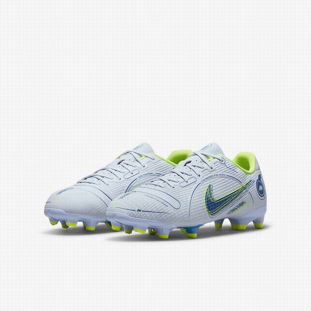 Kopačky Nike Jr. Mercurial Vapor 14 Academy MG Detske Siva Modre Čierne Modre | SK301894