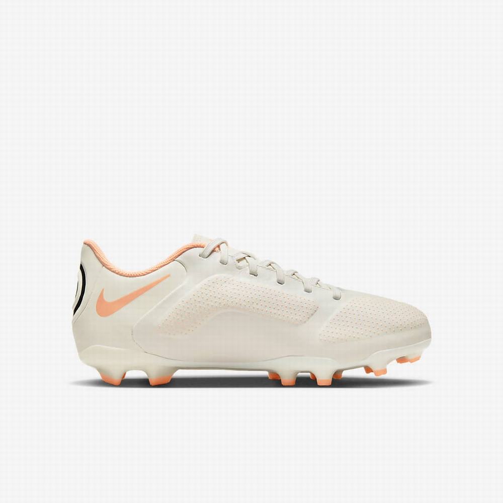 Kopačky Nike Jr. Tiempo Legend 9 Academy MG Multi-Ground Detske Béžové Oranžové Žlté | SK648092