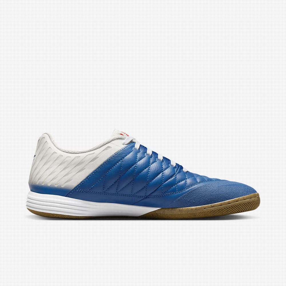 Kopačky Nike Lunar Gato II IC Damske Béžové Biele Svetlo Hnede Modre | SK375196