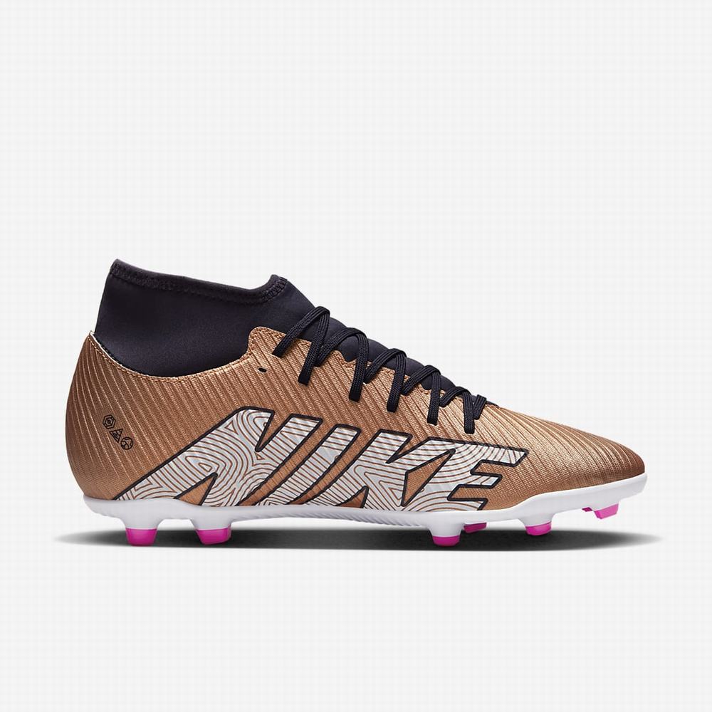 Kopačky Nike Mercurial Superfly 9 Club MG Multi-Ground Panske Metal Meď Metal Meď | SK042971