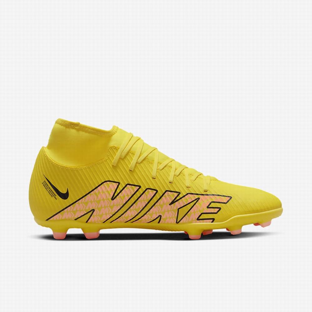 Kopačky Nike Mercurial Superfly 9 Club MG Multi-Ground Panske Žlté Oranžové | SK619053