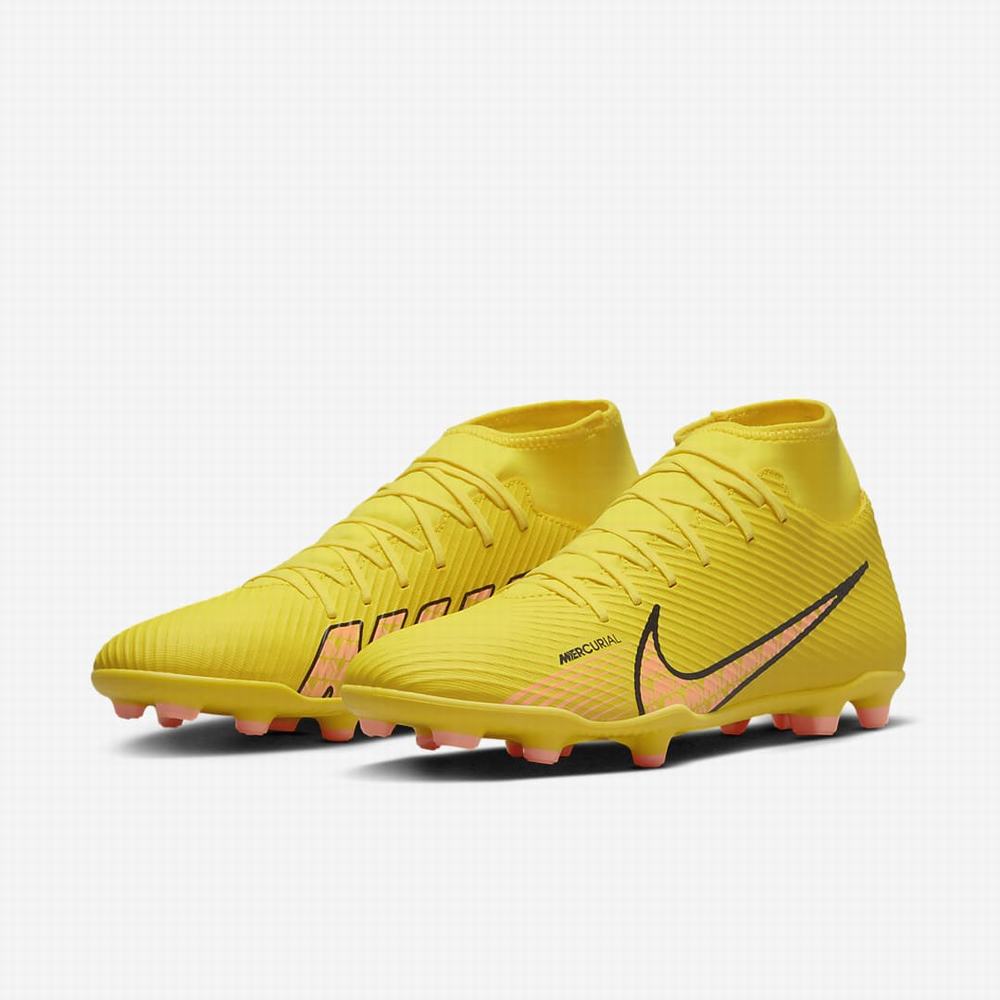 Kopačky Nike Mercurial Superfly 9 Club MG Multi-Ground Panske Žlté Oranžové | SK619053