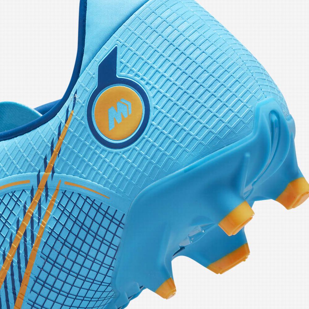 Kopačky Nike Mercurial Vapor 14 Academy MG Multi-Ground Panske Modre Oranžové | SK605892