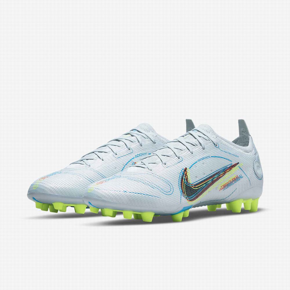 Kopačky Nike Mercurial Vapor 14 Elite AG Artificial-Ground Panske Siva Oranžové Čierne Modre | SK946210